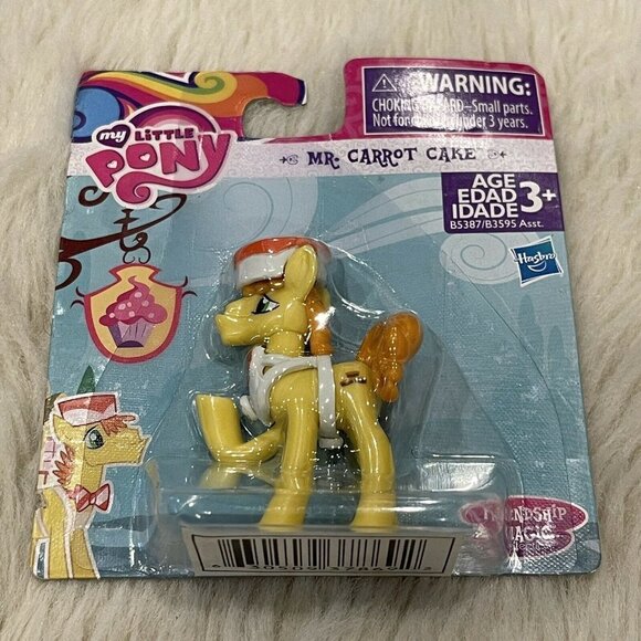 My Little Pony Mr. Carrot Cake Mini Figure Friendship Magic Collection Orig Pkg - Picture 2 of 3
